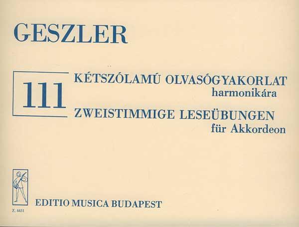 Geszler: 111 Two-Part Reading Exercises
