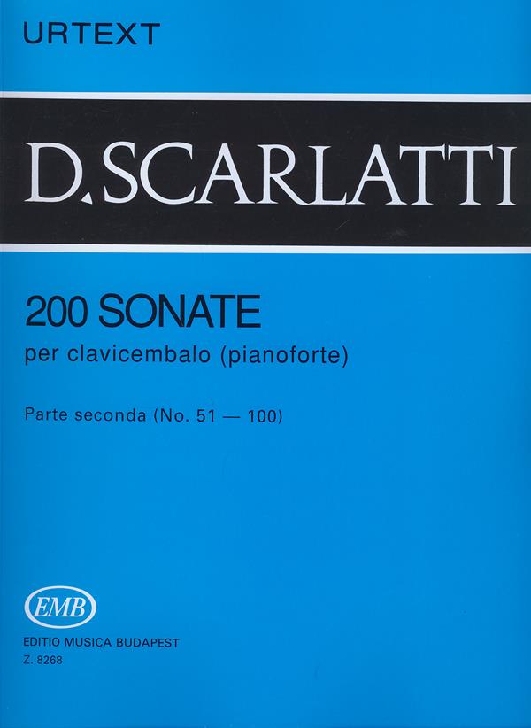 Domenico Scarlatti: 200 Sonate per clavicembalo 2 (No. 51-100)