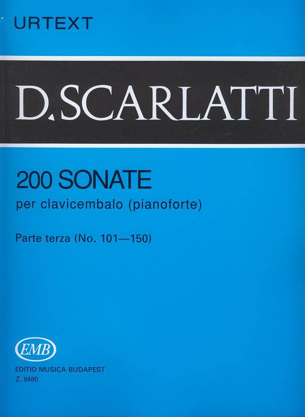 Domenico Scarlatti: 200 Sonate per clavicembalo 3 (No. 101-150)