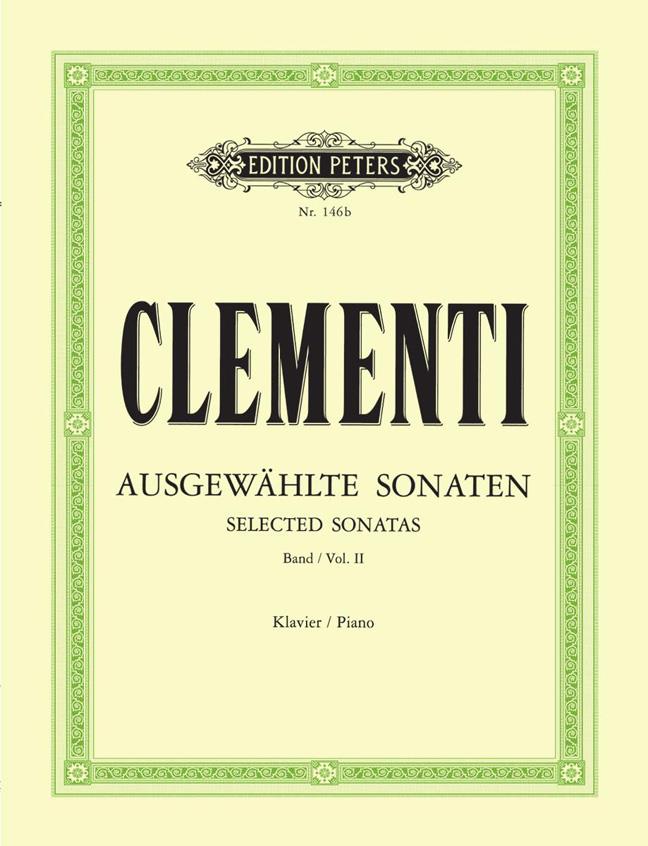 Muzio Clementi: Sonaten fur Klavier 2 – Piano Sonaten 2 (Peters)