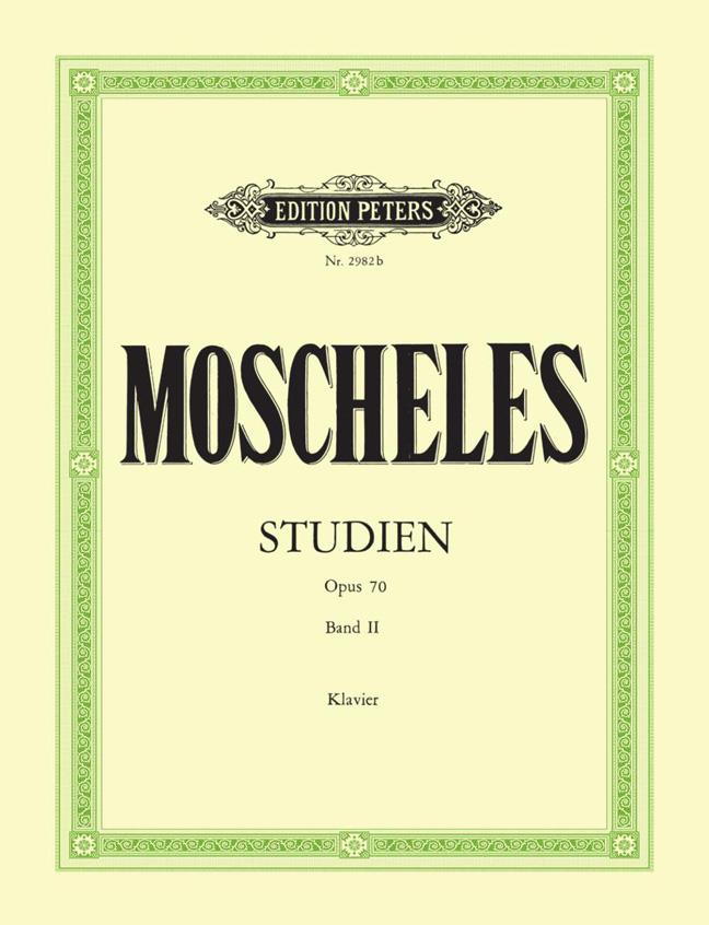 Ignaz Moscheles: 24 Studien, Band 2 Opus 70