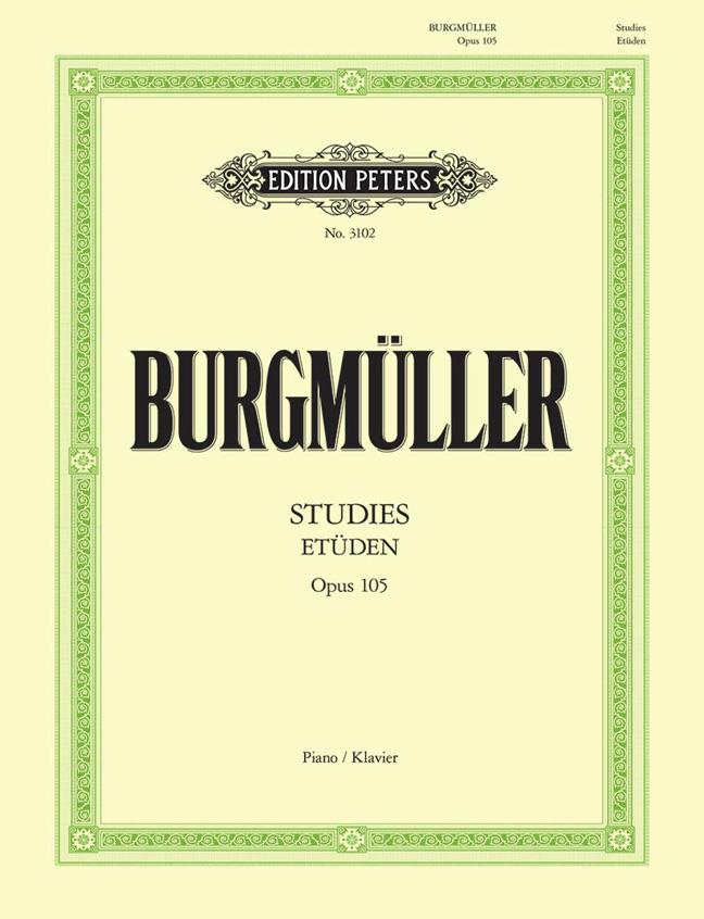 Frederich Burgmuller: Etudes Opus 105