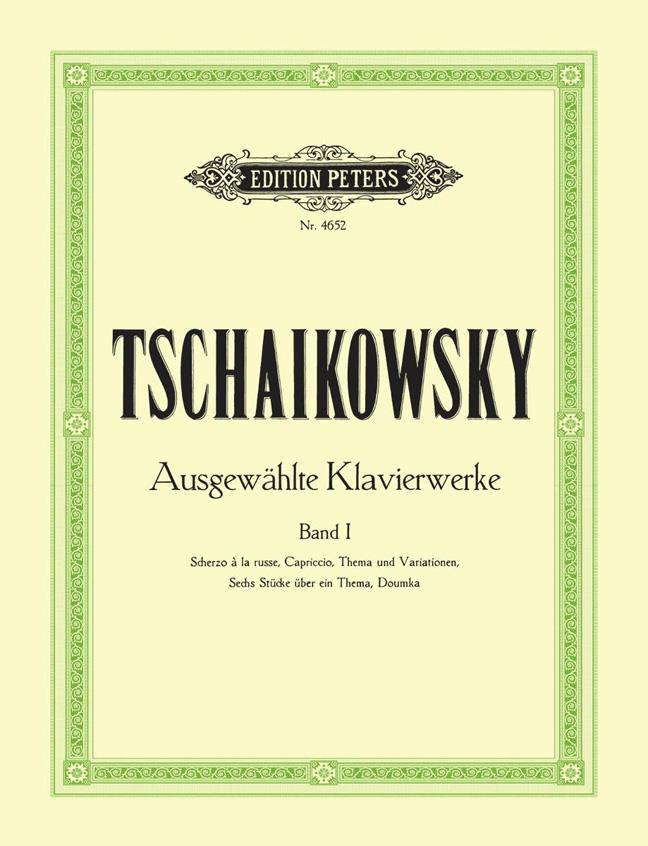 Tchaikovsky: Klavierwerke 1