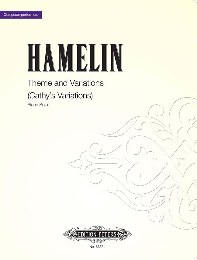 Marc-André Hamelin: Variations fuer Cathy