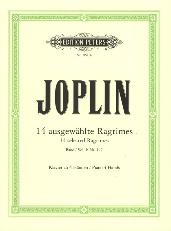 Scott Joplin: Ragtimes 1