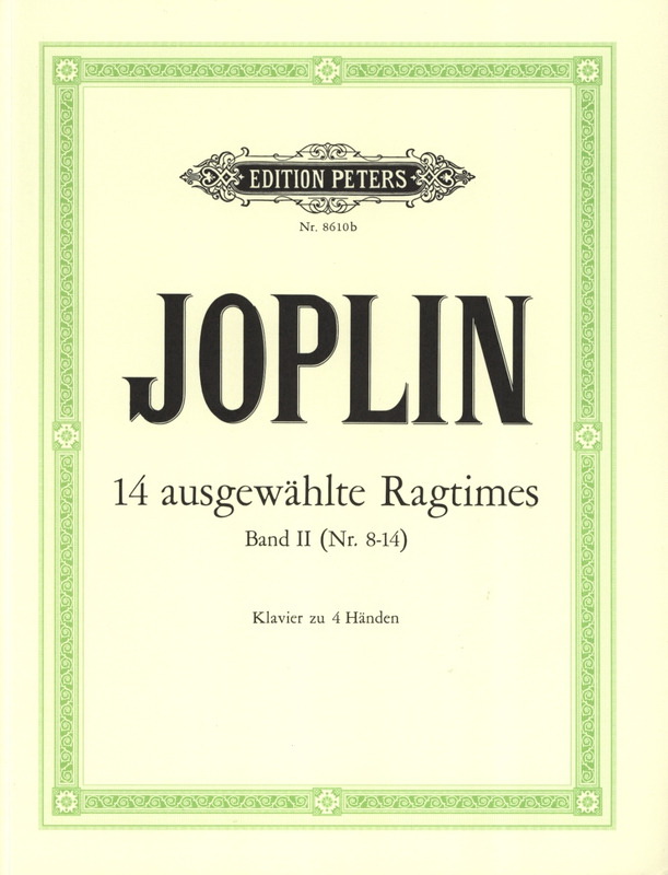 Scott Joplin: 14 Selected Ragtimes Vol 2