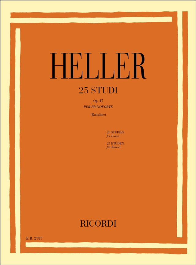 Stephen Heller: 25 Studi Op. 47 (Per Pianoforte )