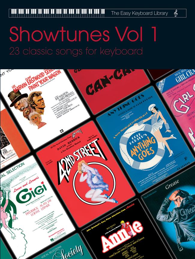 Easy Keyboard Library: Showtunes Volume 1