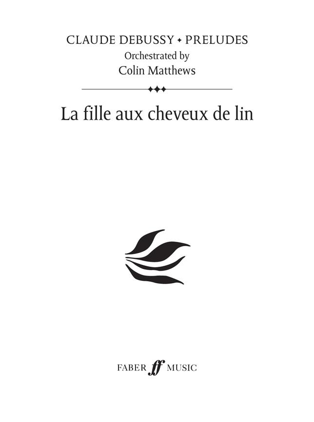 Debussy: La fille aux cheveux de lin (Prelude 22)