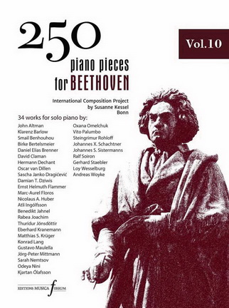 250 Piano Pieces For Beethoven – Vol. 10