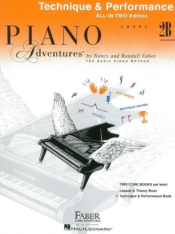 Piano Adventures: Level 2B Technique – Performancee