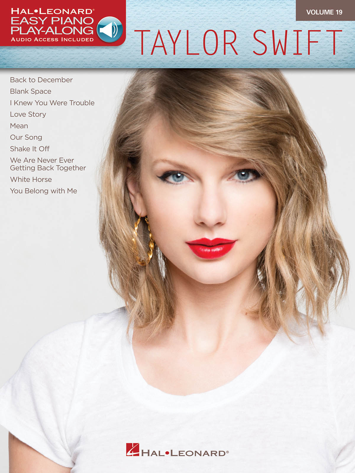 Easy Piano Play-Along Volume 19: Taylor Swift