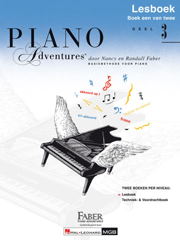 Faber Piano Adventures: Lesboek – Boek 1 van 3: Deel 3
