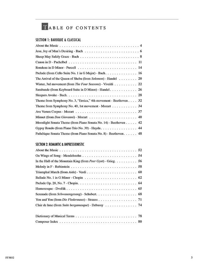 Nancy Faber: Adult Piano Adventures Classics Book 2 - Afbeelding 2