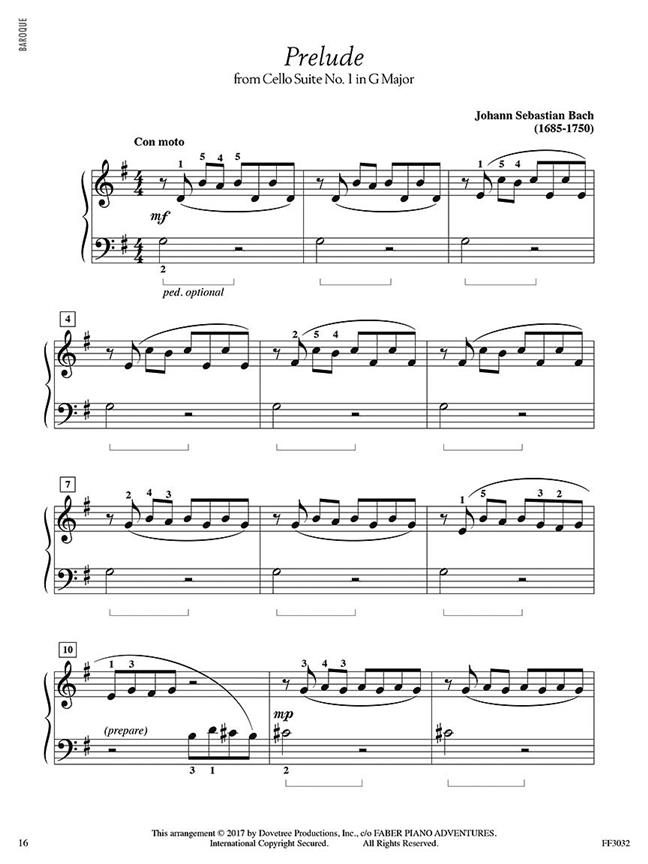 Nancy Faber: Adult Piano Adventures Classics Book 2 - Afbeelding 3