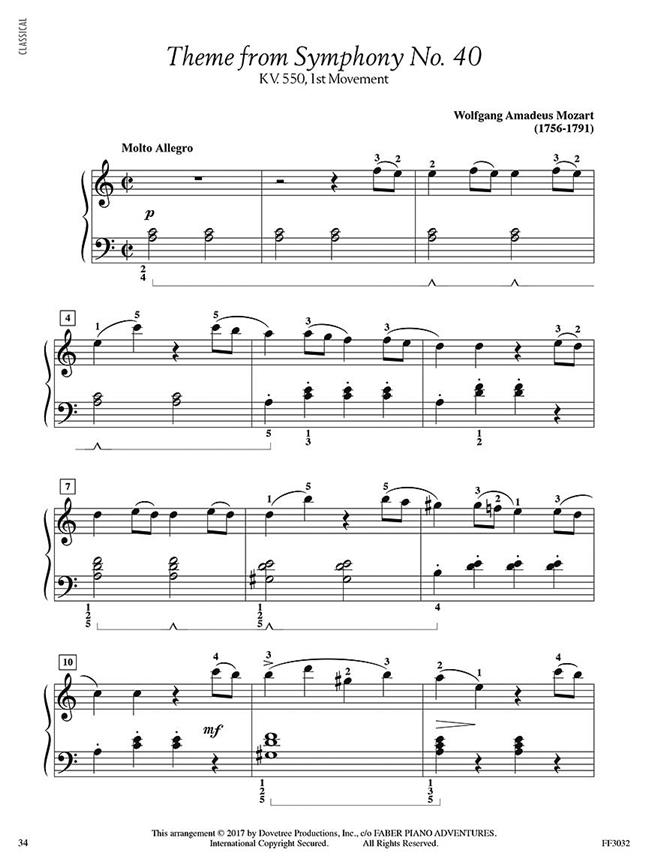 Nancy Faber: Adult Piano Adventures Classics Book 2 - Afbeelding 4