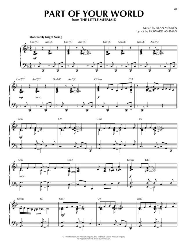 Jazz Piano Solos Series Volume 51: Disney Favorites