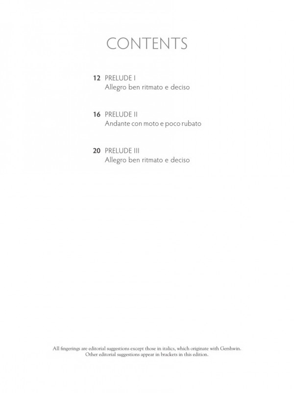 George Gershwin: Three Preludes for Piano - Afbeelding 3