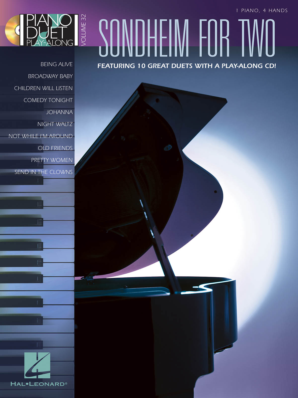 Piano Duet Play-Along Volume 32: Sondheim for two
