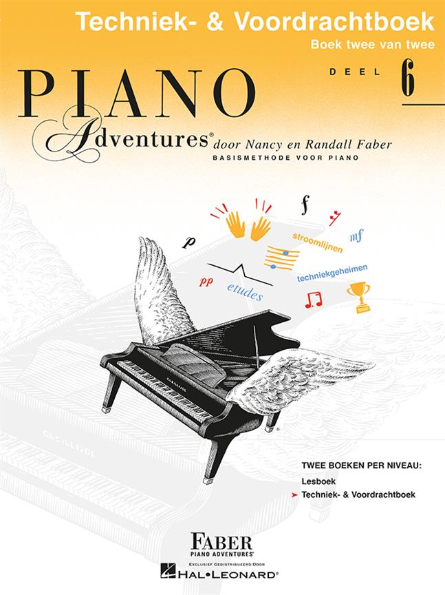 Faber Piano Adventures Techniek & Voordrachtboek 6