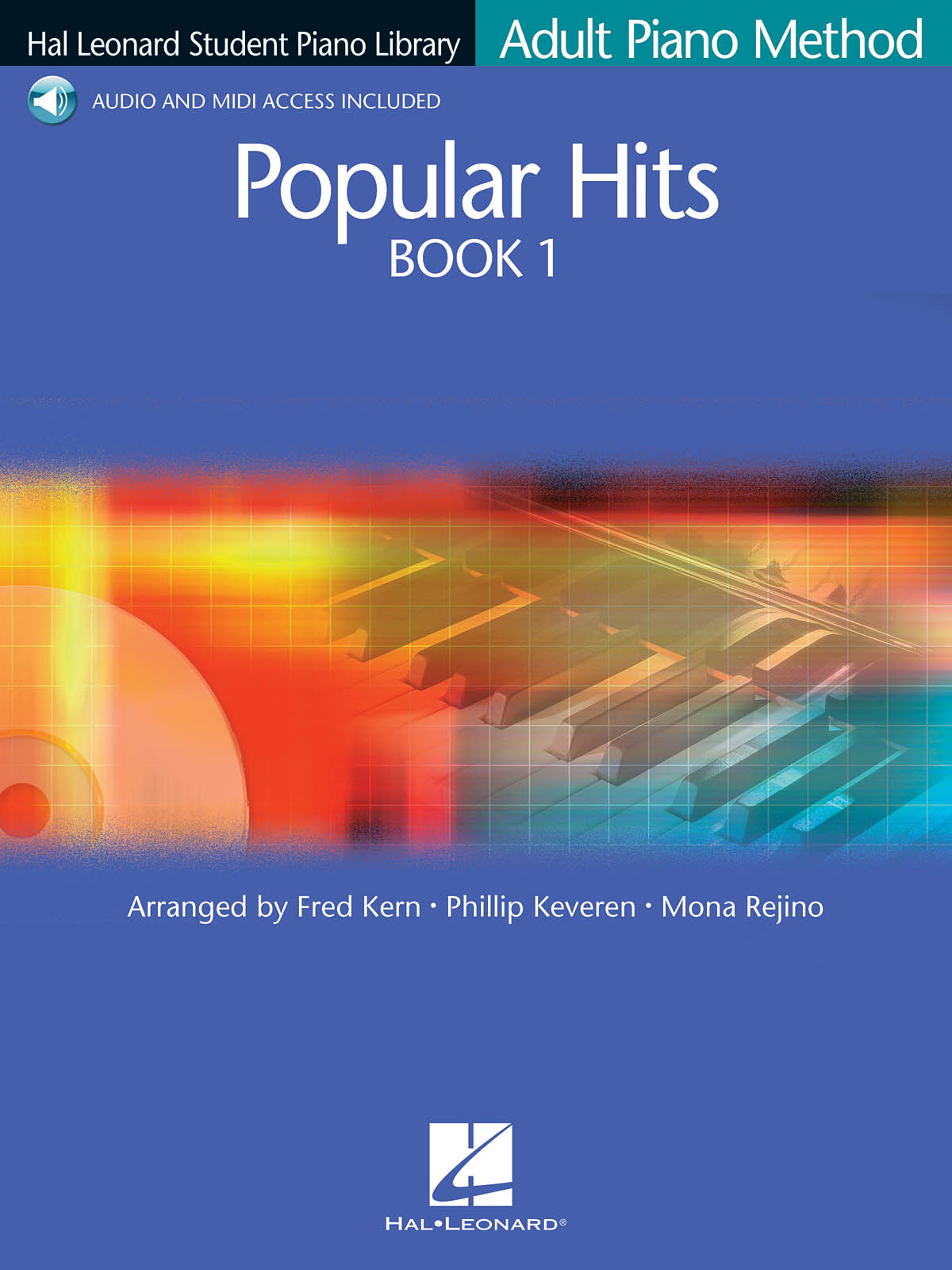 Hal Leonard Student Piano Library: Adult Piano Method – Popular Hits Book 1 (Book/CD)