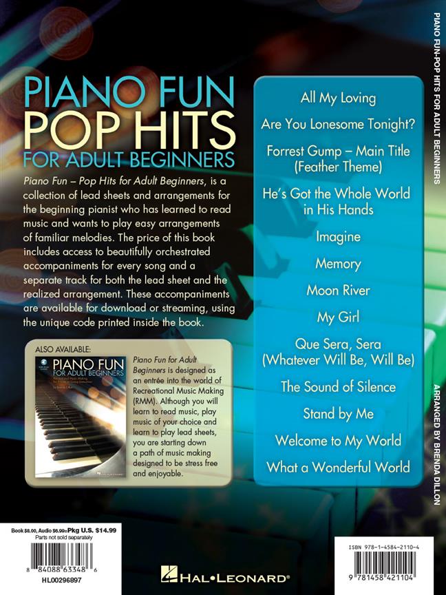 Piano Fun – Pop Hits For Adult Beginners