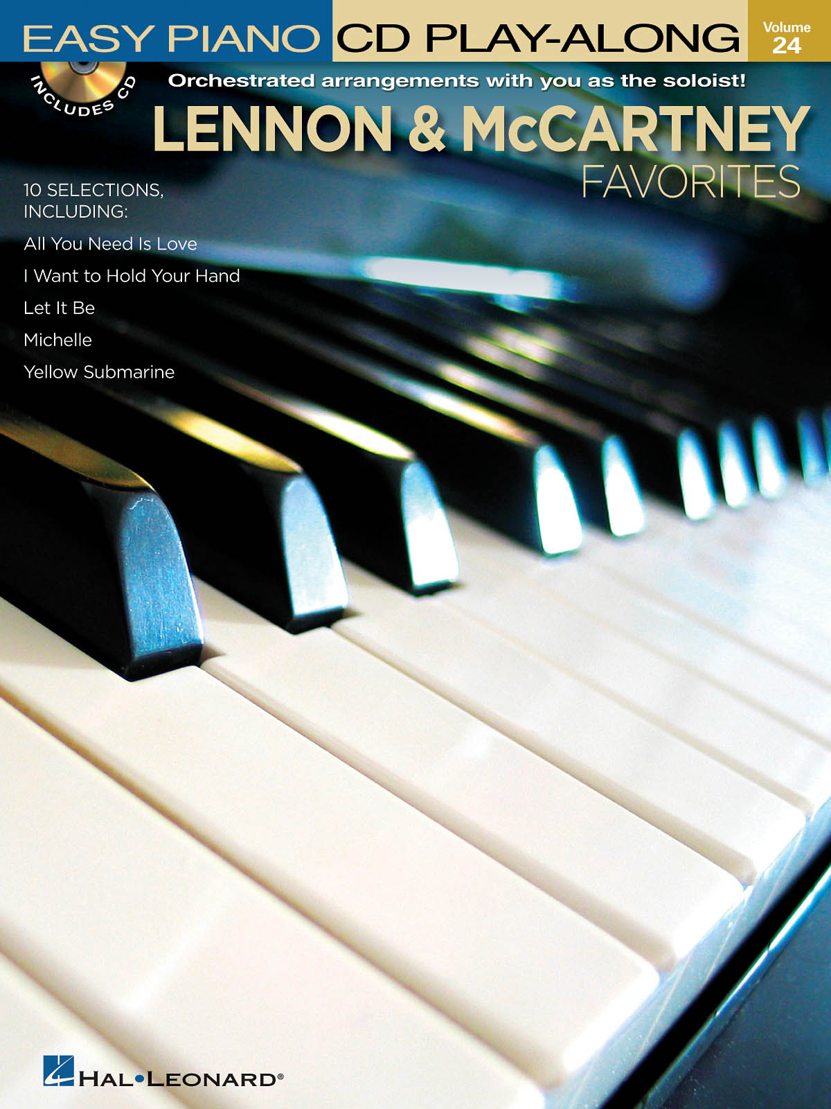 Easy Piano CD Play-Along Volume 24: Lennon & McCartney Favorites