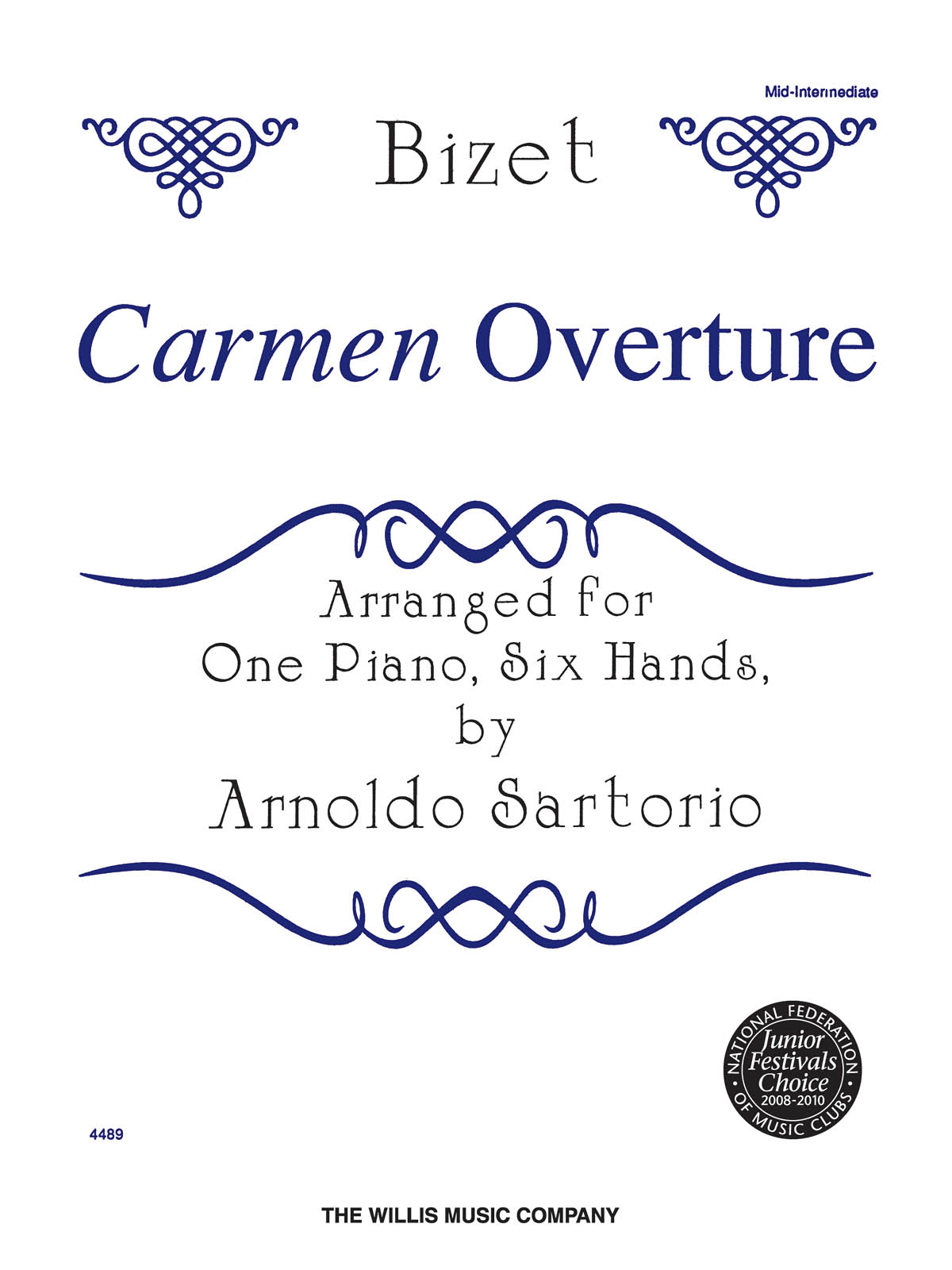 Bizet: Carmen Overture (Six Hands)