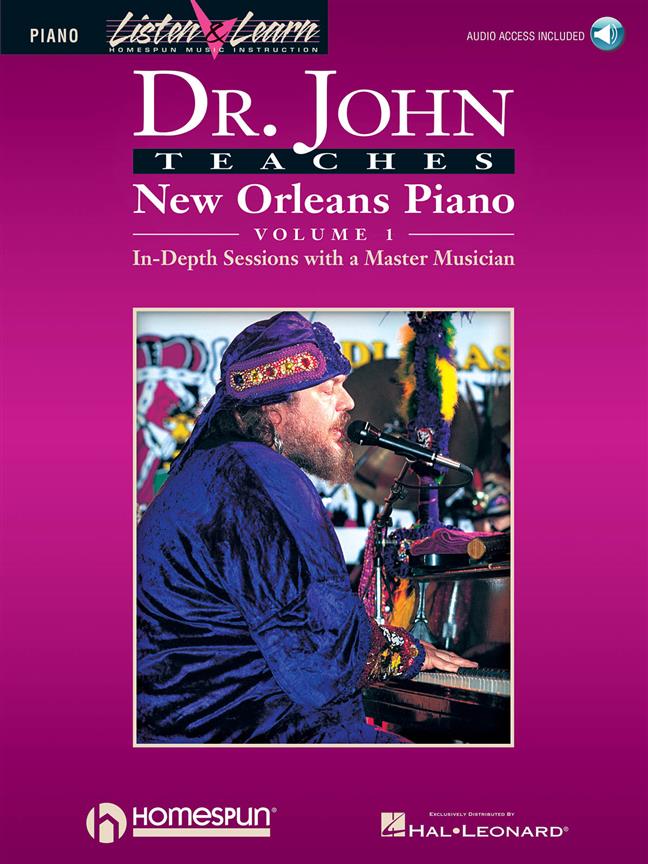 Dr. John Teaches New Orleans Piano – Volume 1