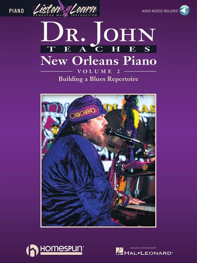 Dr. John Teaches New Orleans Piano – Volume 2