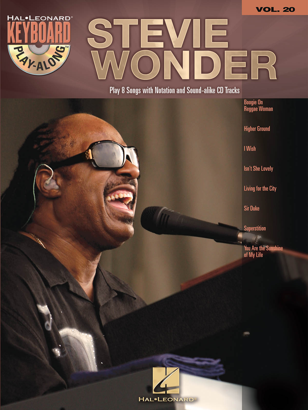 Keyboard Play Along Volume 20: Stevie Wonder
