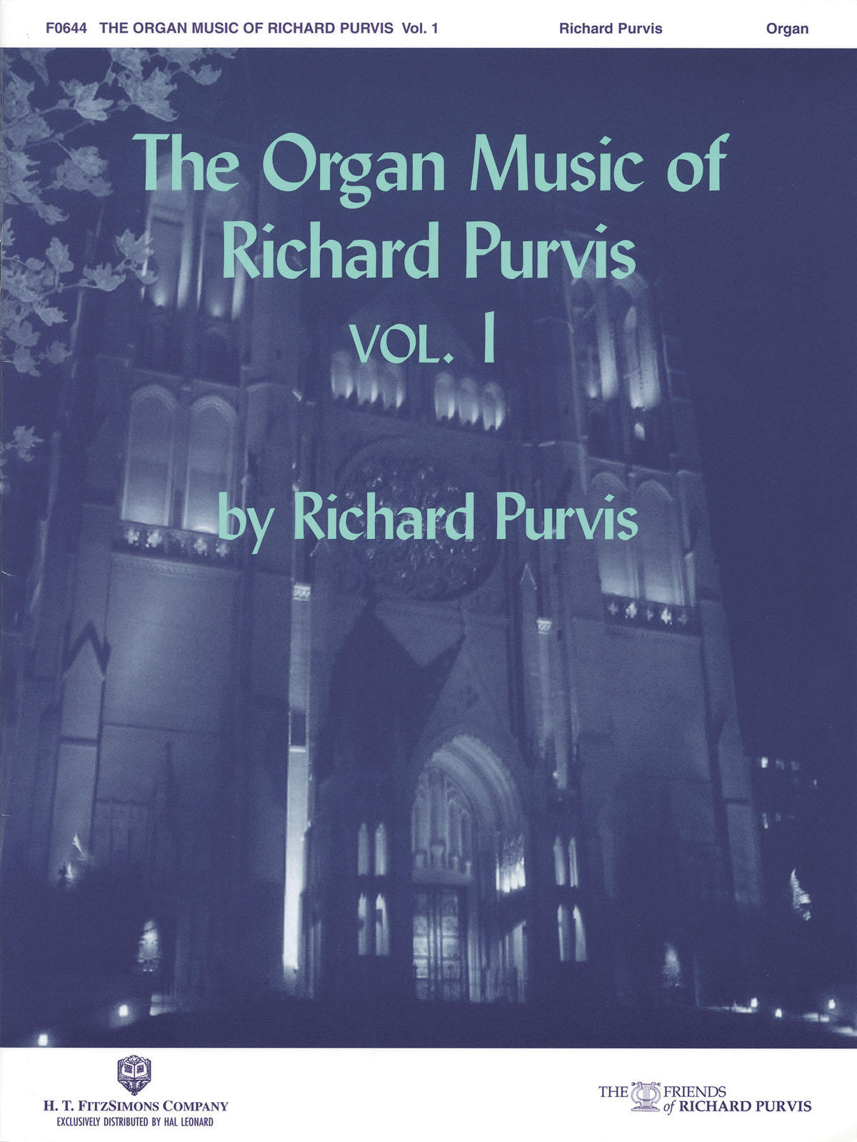 Organ Music Ofuerichard Purvis #1