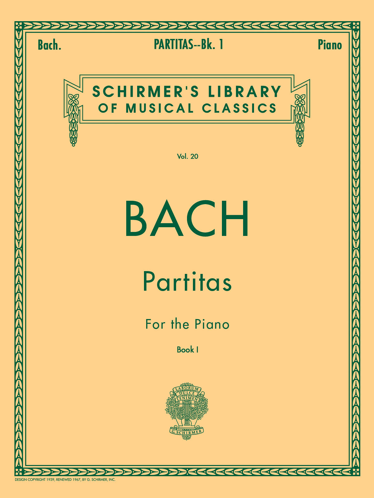 Bach: Partitas Book 1