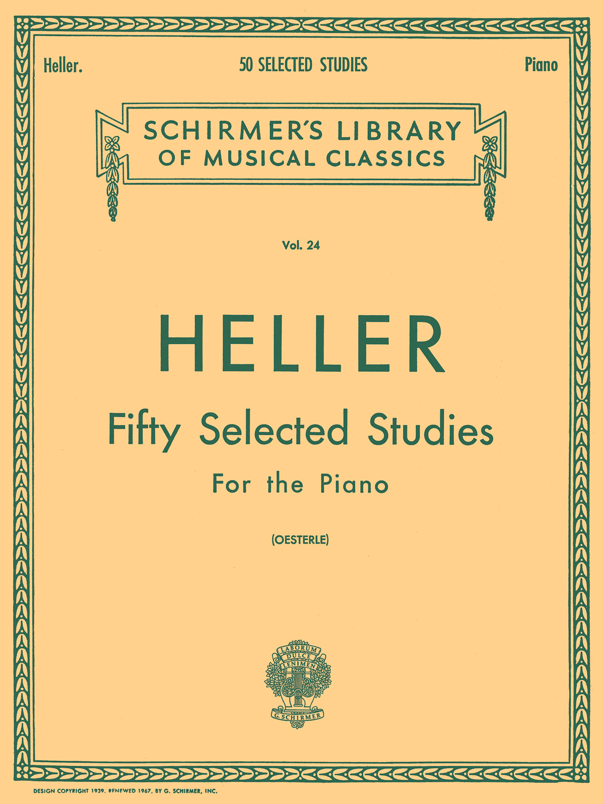 Stephen Heller: 50 Selected Studies (from Op. 45, 46, 47)