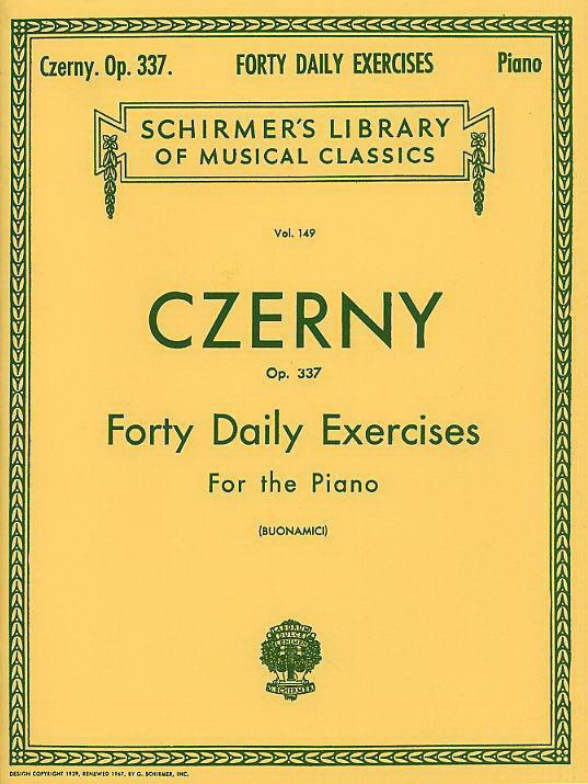 Carl Czerny: Forty Daily Exercises Op.337