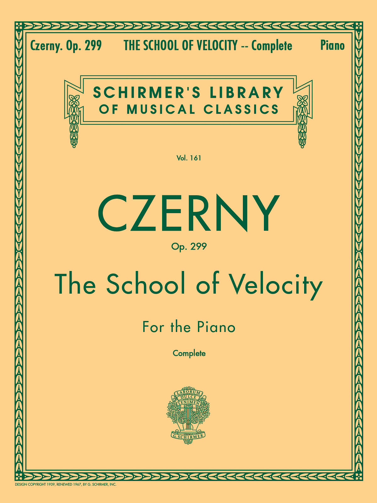 Carl Czerny: The School Of Velocity Op.299 (Complete)