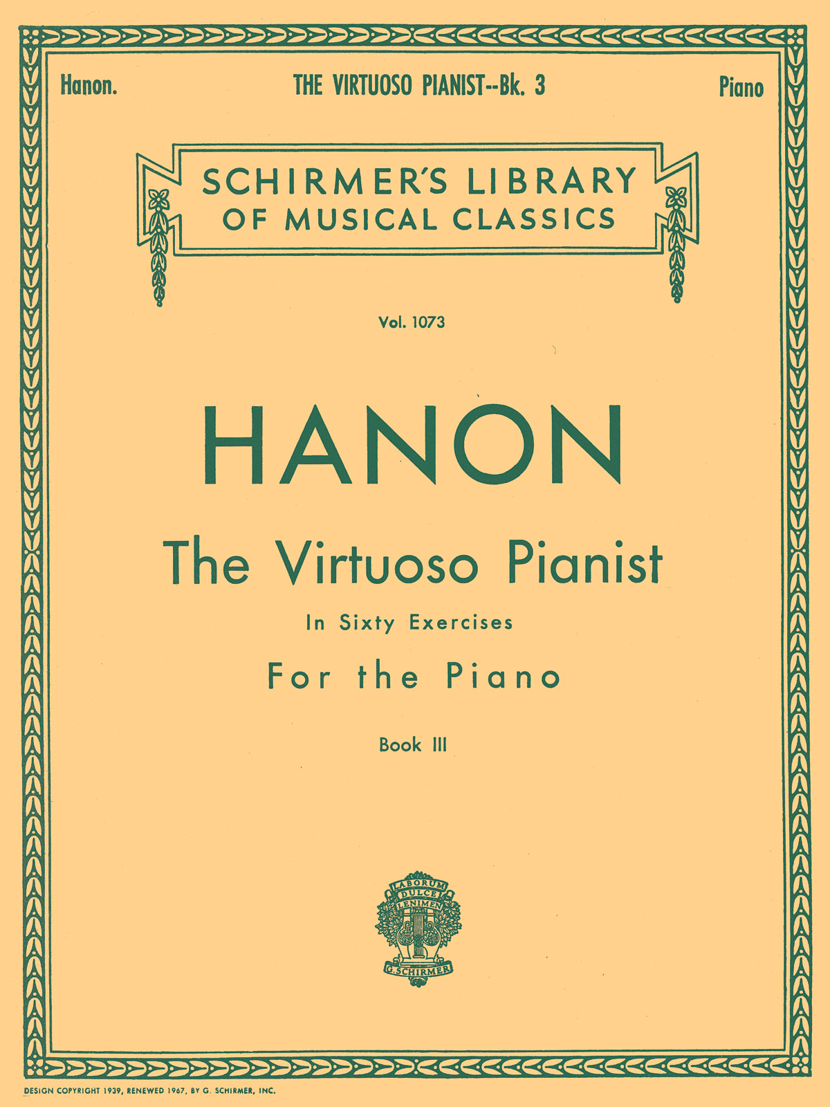 Virtuoso Pianist in 60 Exercises – Book 3