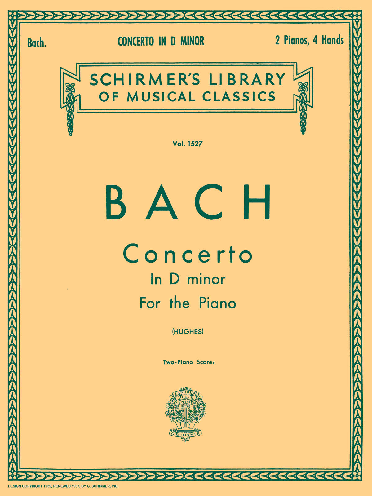 Johann Sebastian Bach: Concerto in D Minor