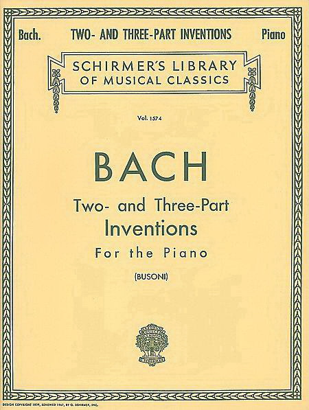 Johann Sebastian Bach: Two- and Three-Part Inventions