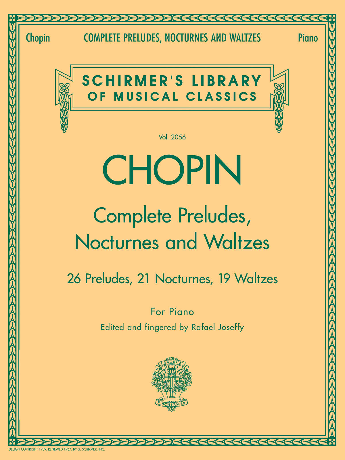 Chopin:  Complete Preludes, Nocturnes And Waltzes (Updated Edition)