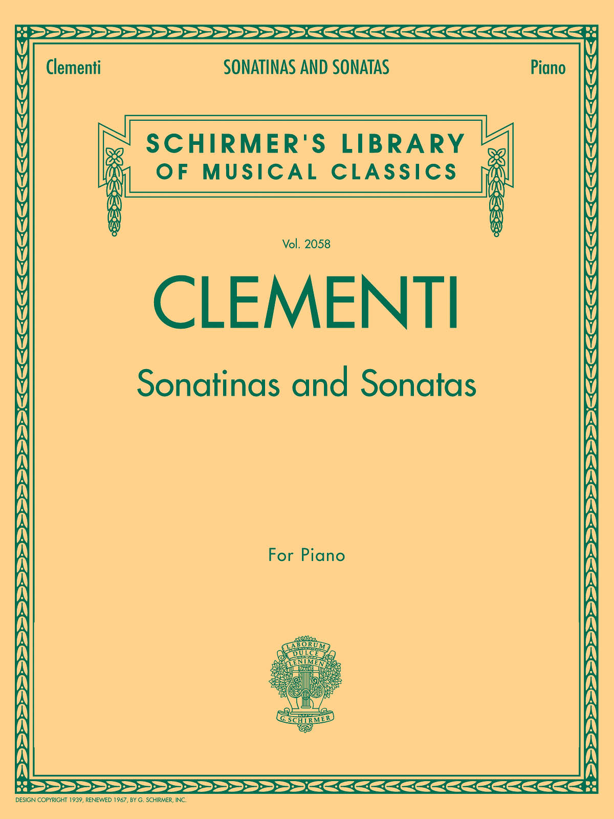 Muzio Clementi: Sonatinas and Sonatas
