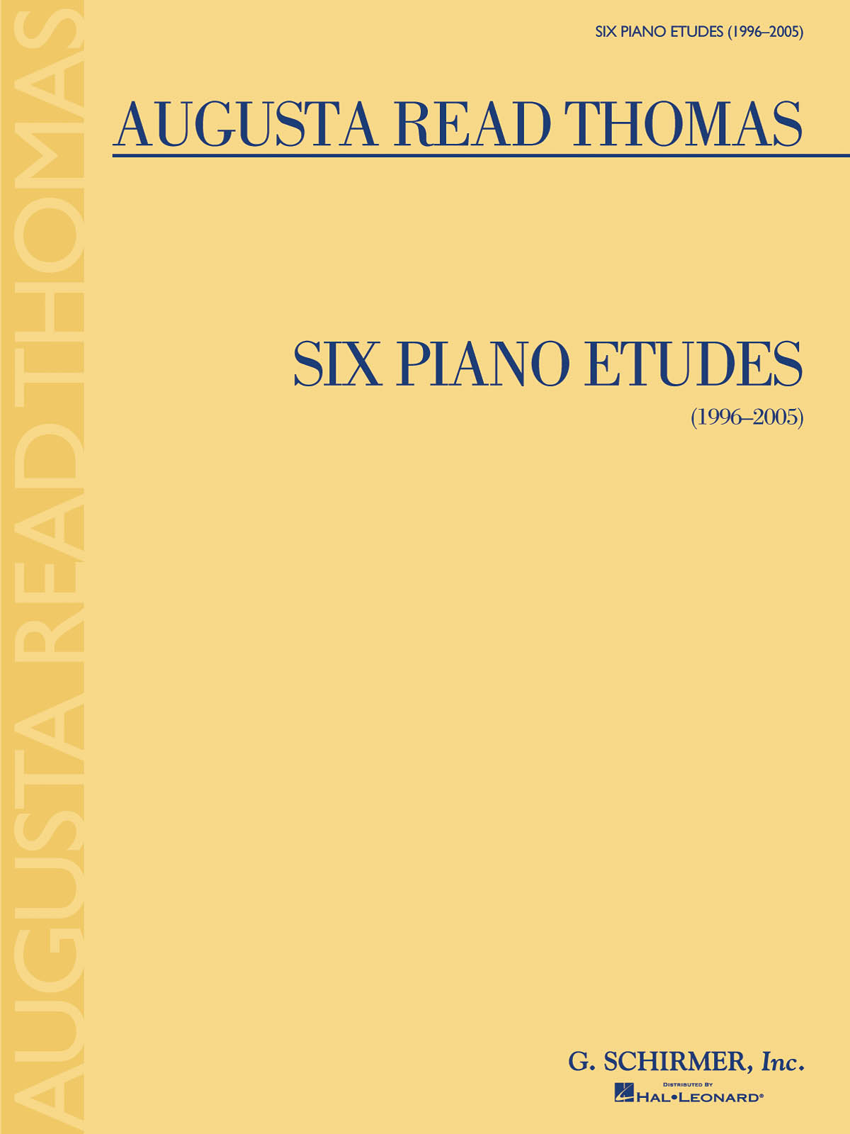 Augusta Read Thomas: 6 Piano Etudes