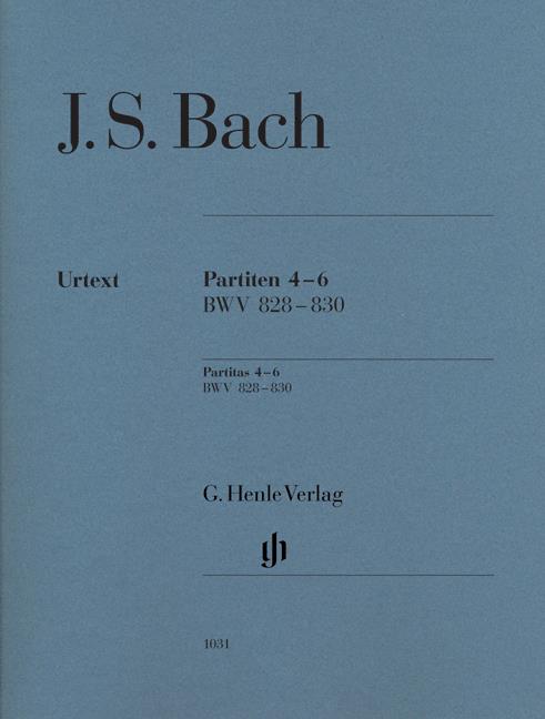 Bach: Partiten 4-6 BWV 828 – 830