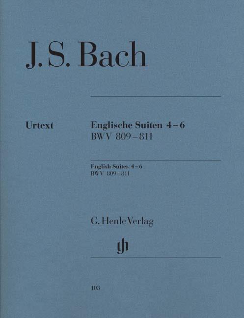 Bach: English Suites 4-6 BWV 809-811