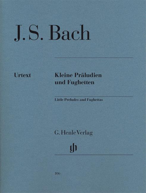 Bach: Little Preludes and Fughettas (Urtext Edition)