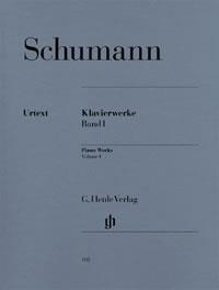 Schumann:  Piano Works Volume 1 (Urtext Edition)