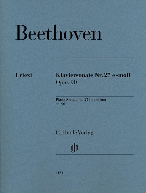 Beethoven: Klaviersonate Nr. 27 e-moll Op. 90