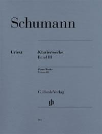 Schumann:  Piano Works Volume 3 (Urtext Edition)
