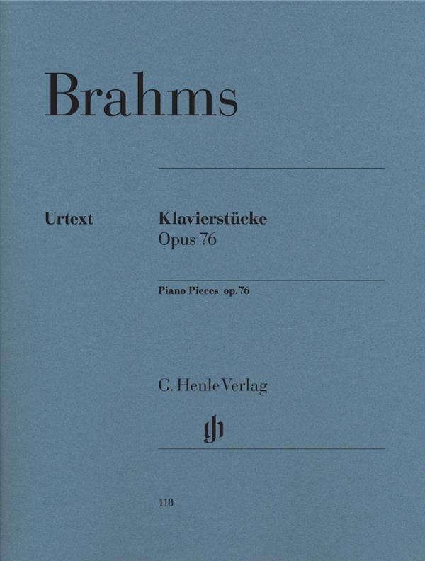Brahms: Eight Piano Pieces Op.76 (Urtext Edition)