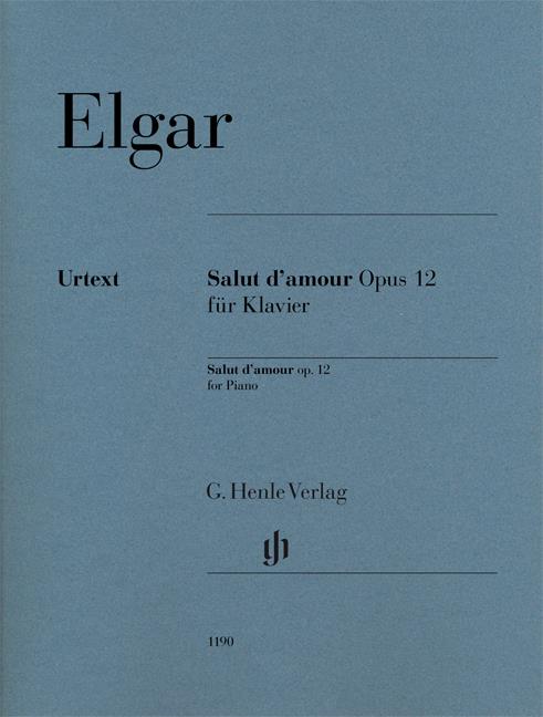 Edward Elgar: Salut d’amour Opus 12 für Klavier
